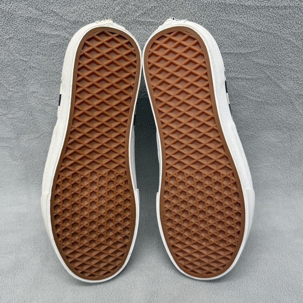 Vans Shoes Mens Size 8 White Checkerboard Canvas Low Top Skate Casual Sneakers - Picture 8 of 8